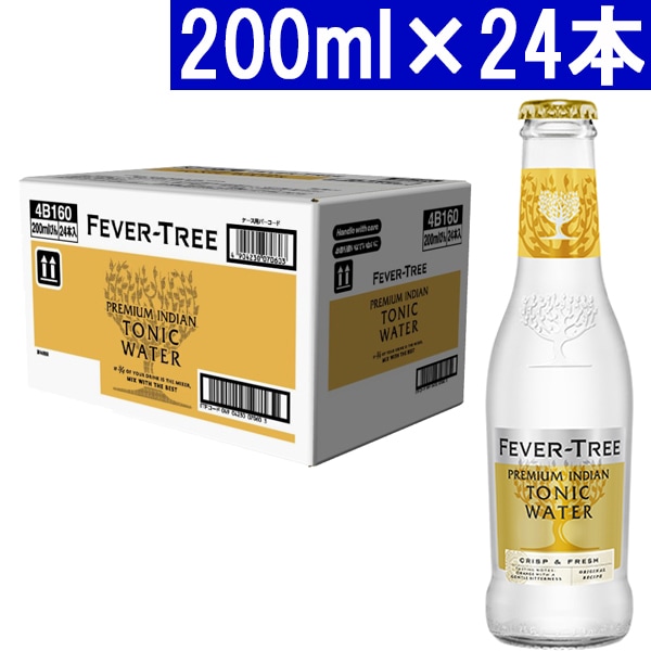 送料無料 フィーバー ツリー プレミアム インディアン トニックウォーター 瓶 1ケース 200ml×24本 ノンアルコール ^YEFTTNE0^