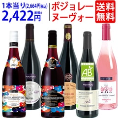 WF 送料無料 2025 ボジョレー ヌーヴォー 6本セット (赤5本+ロゼ1本) ジョルジュ・デュブッフ＆家族経営のドメーヌもの 航空便 ^W06NF1SE^