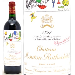1997 シャトー ムートン ロートシルト 750ml ポイヤック第１級 赤ワイン コク辛口 ワイン ^ABMR0197^