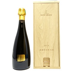 オープナー付き 2015 アンリ ジロー アルゴンヌ ブリュット 木箱付 750ml アンリ ジロー シャンパーニュ 白泡 コク辛口 ^VAHGA515^