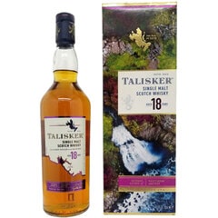タリスカー 18年 45.8度 700ml 並行品 カラー箱 黒キャップ シングルモルト スコッチウイスキー スカイ ^YCTS18J5^