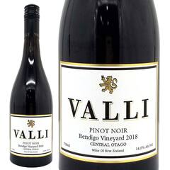 2018 ベンディゴ ピノ ノワール 750ml ヴァリ ヴィンヤーズ ニュージーランド 赤ワイン コク辛口 ^RCVLBP18^