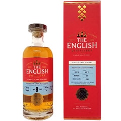 ザ イングリッシュ ウイスキー 8年 2016 バーボン バレル シングルカスク セント ジョージズ蒸留所 58.1度 700ml 正規品 イングリッシュウイスキー ^YDEWBCJ6^