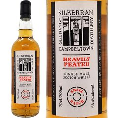 キルケラン ヘビリーピーテッド バッチ12 シングル モルト ミッチェルズ グレンガイル蒸溜所 58.4度 700ml 正規品 ピート イン プログレス シリーズ ^YCKKPCJ0^