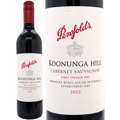 ペンフォールズ 2022 クヌンガ ヒル カベルネ ソーヴィニヨン 750ml オーストラリア 赤ワイン コク辛口 ワイン ペンフォールド ^RAODKB22^