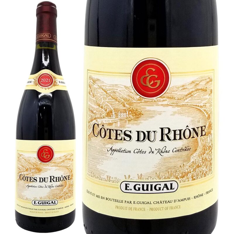 2021 コート デュ ローヌ ルージュ 750ml ギガル ローヌ フランス 赤ワイン コク辛口 ^C0EGRR21^