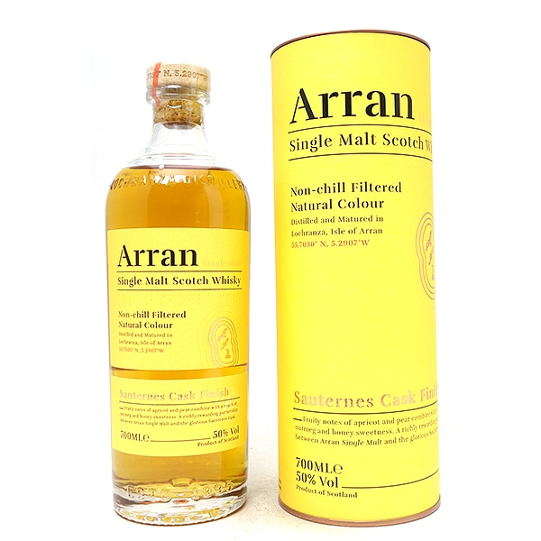 ザ アラン モルト シングル モルト ソーテルヌ カスク 50度 箱付 並行品 ロックランザ 700ml アイランズ スコッチウイスキー ^YCAMTCJ5^