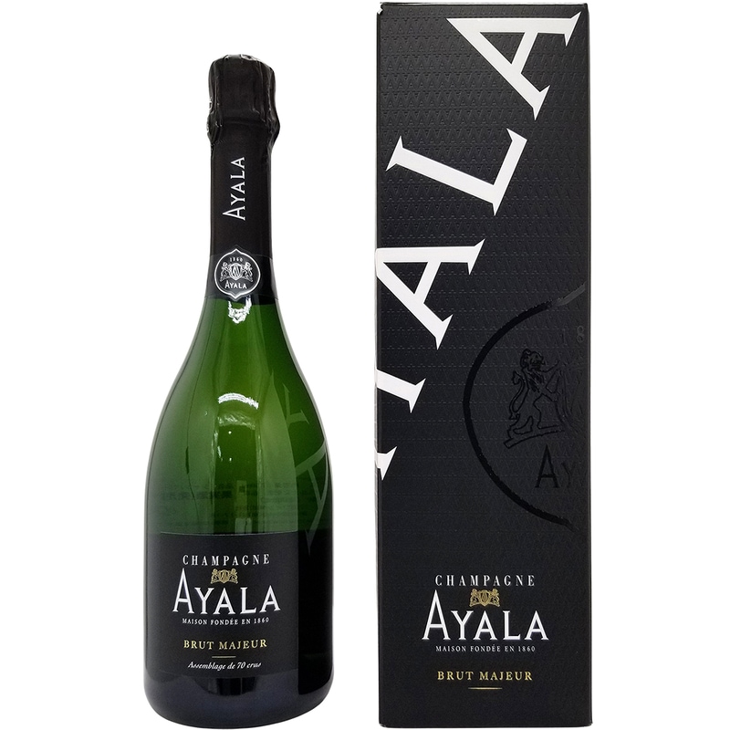 アヤラ ブリュット マジュール 正規品 箱付 750ml シャンパン フランス シャンパーニュ 白泡 コク辛口 ワイン ^VAAYBMZ0^