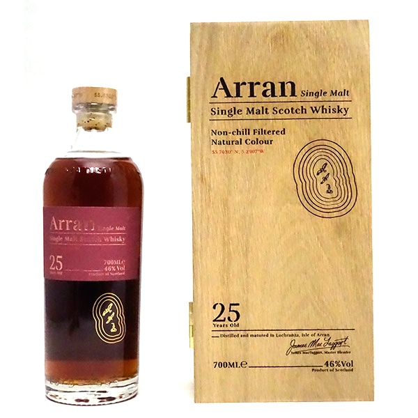 ザ アラン モルト 25年 46度 箱付 700ml 正規品 ロックランザ スコッチウイスキー アイランズ ^YCAM25J0^