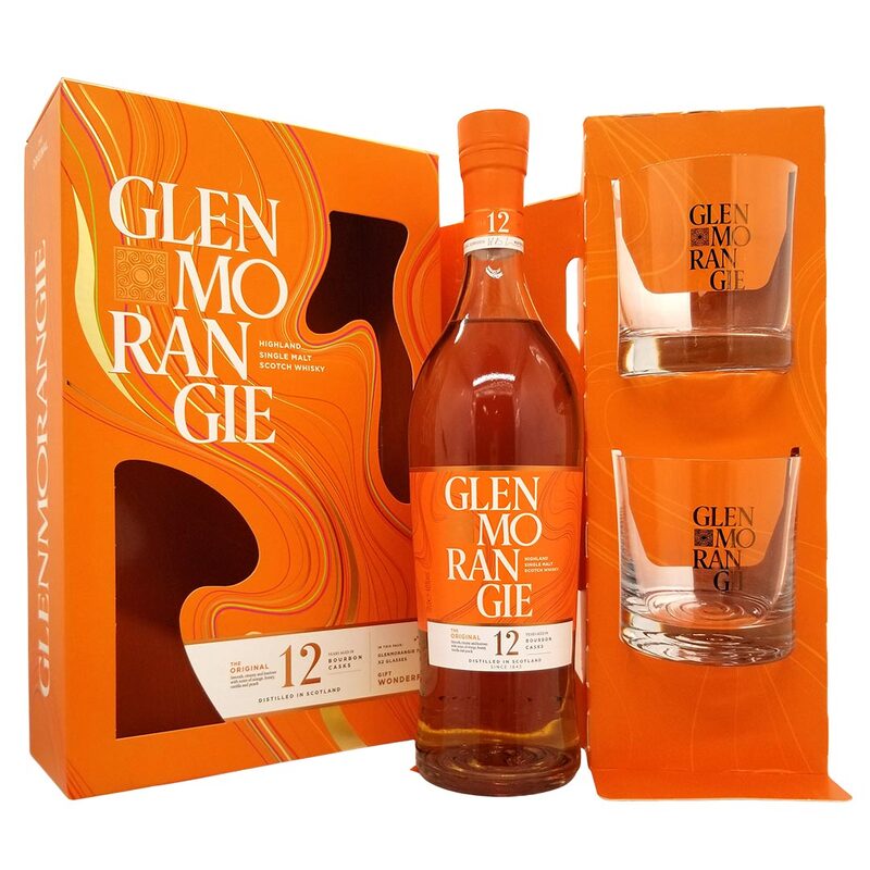 グレンモーレンジ オリジナル 12年 シングルモルト 40度 箱付 700ml ２グラスオンパック 正規品 スコッチウイスキー ^YCGMG1J0^