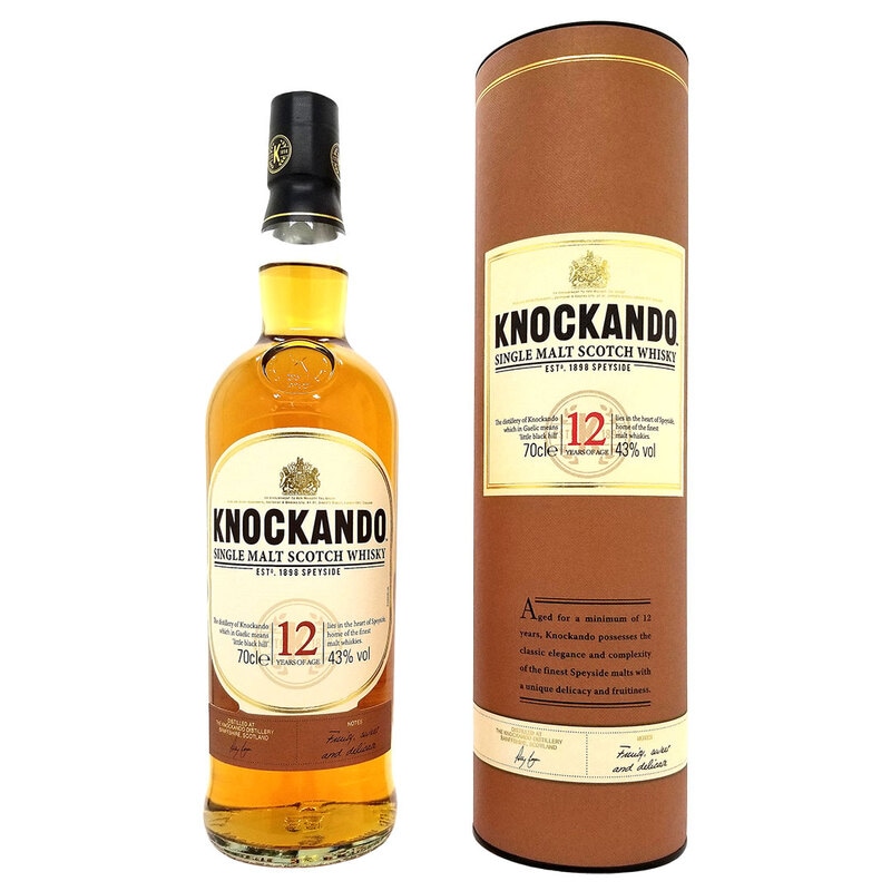 ノッカンドゥ 12年 シングル モルト 43度 箱付 700ml 並行品 スコッチウイスキー スペイサイド ^YCKC12J5^