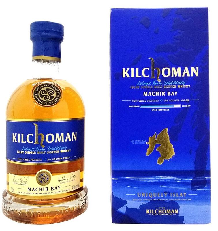 キルホーマン マキヤーベイ 46度 箱付 700ml 並行品 スコッチウイスキー アイランズ ^YCKHMBJ5^
