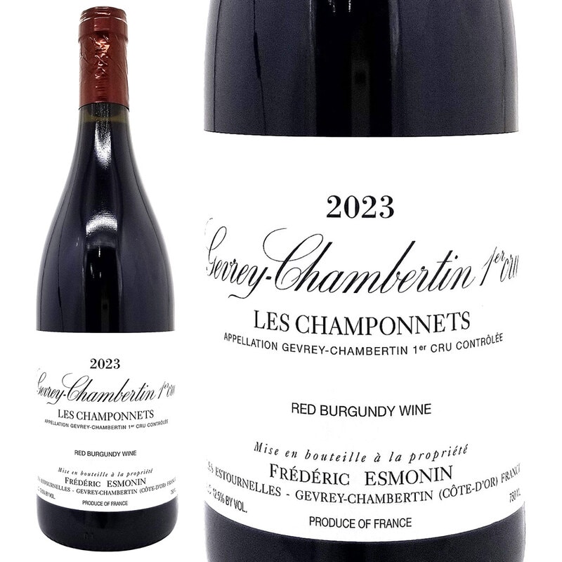 2023 ジュヴレ シャンベルタン プルミエ クリュ レ シャンポネ 750ml フレデリック エスモナン ブルゴーニュ フランス 赤ワイン コク辛口 ワイン ^B0FEGC23^