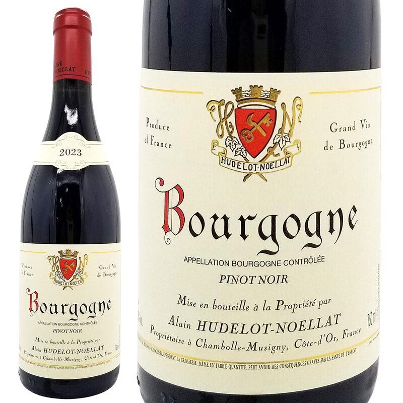 2023 ブルゴーニュ ルージュ ピノ ノワール 750ml アラン ユドロ ノエラ フランス 赤ワイン コク辛口 ワイン ^B0NHBR23^