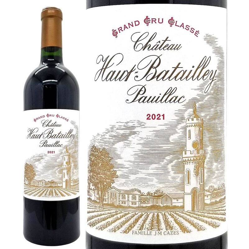 2021 シャトー オー バタイィ バタイエ 750ml ポイヤック第５級 ボルドー フランス 赤ワイン コク辛口 ワイン ^ABHU0121^