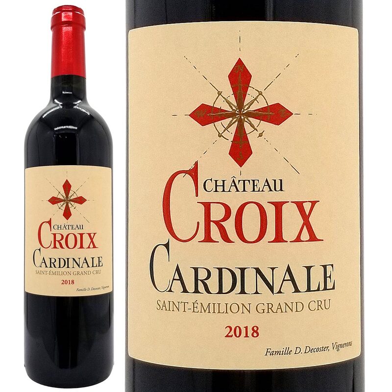 2018 シャトー クロワ カルディナール カルディナル 750ml サンテミリオン特級 ボルドー フランス 赤ワイン コク辛口 ワイン ^AKFC2118^