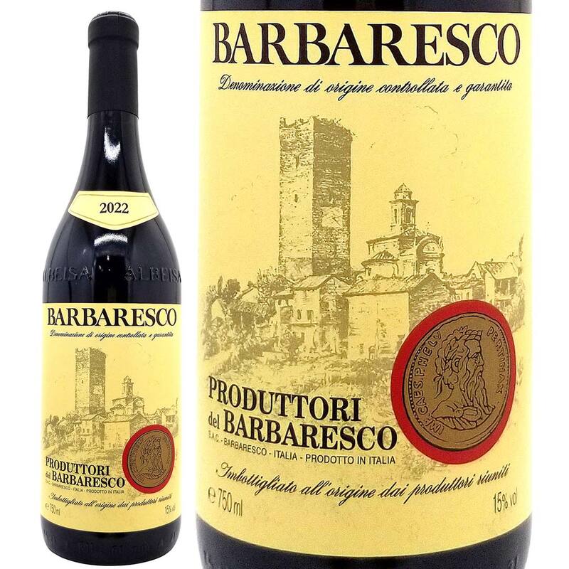 2022 バルバレスコ 750ml プロドゥットーリ デル バルバレスコ ピエモンテ イタリア 赤ワイン コク辛口 ワイン ^FAPBBS22^