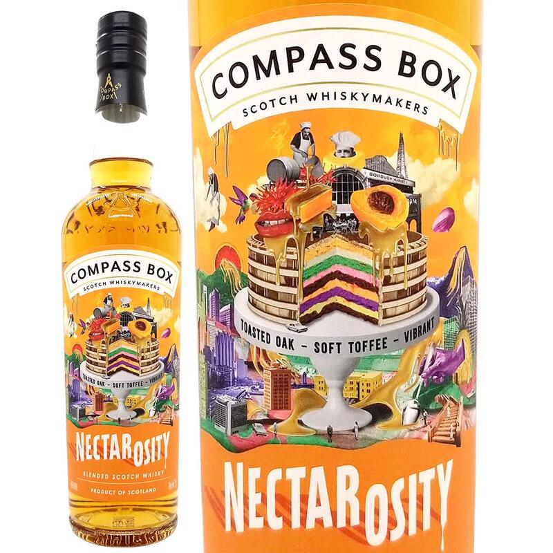 コンパス ボックス ネクタロシティ ブレンデッド スコッチウイスキー 46度 箱なし 並行品 700ml  ブレンデッド モルトウイスキー ^YCCBNTJ6^