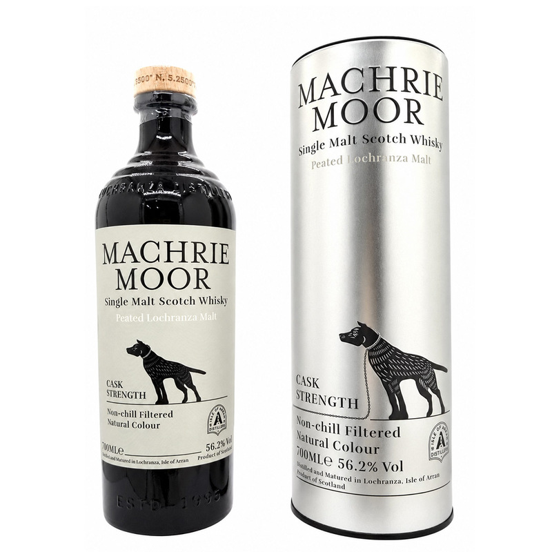マクリー ムーア カスクストレングス ザ ピーテッド アラン モルト 56.2度 箱付 700ml 並行品 ロックランザ スコッチウイスキー アイランズ ^YCAMSTJ5^