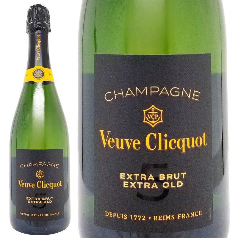 ヴーヴ クリコ エクストラ ブリュット エクストラ オールド シリーズ5 箱なし 正規品 750ml ヴーヴ・クリコ シャンパン シャンパーニュ 白泡 コク辛口 ^VAVCB2Z0^