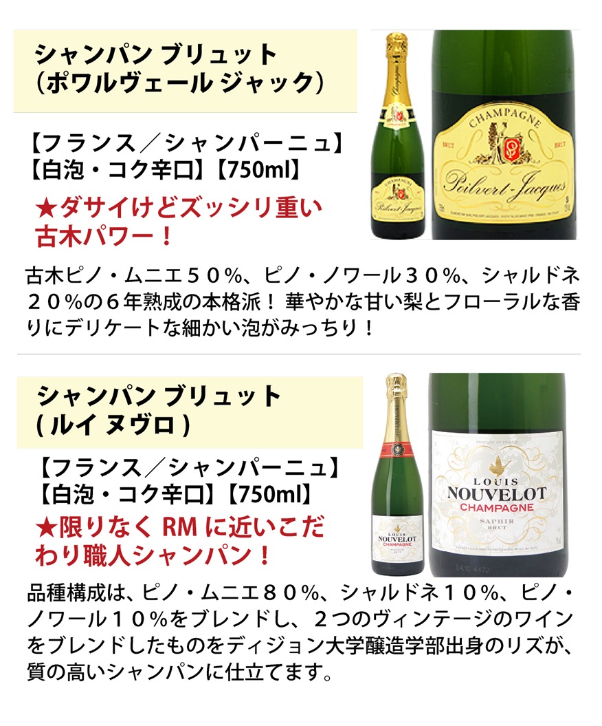 ワイン ワインセット 極上直輸入 超豪華シャンパン（フランス シャンパーニュ産）9本セット 大人気 送料無料 飲み比べセット ギフト ^W0CQ09SE^