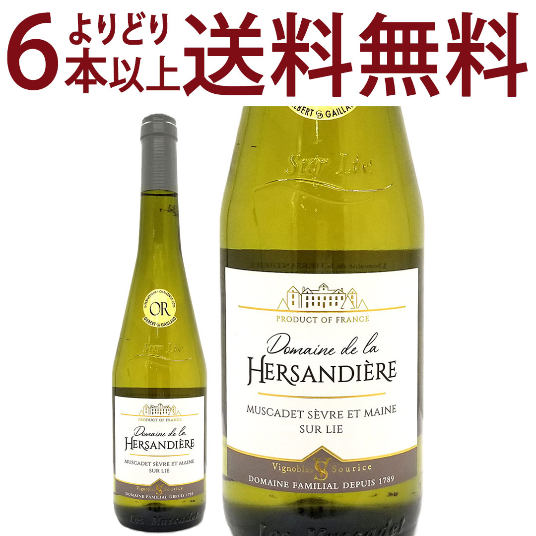 よりどり6本で送料無料 2024 ミュスカデ セーヴル エ メーヌ シュール リー 750ml ドメーヌ ド ラ エルサンドリエール ロワール フランス 白ワイン コク辛口 ワイン ^D0HDMC24^