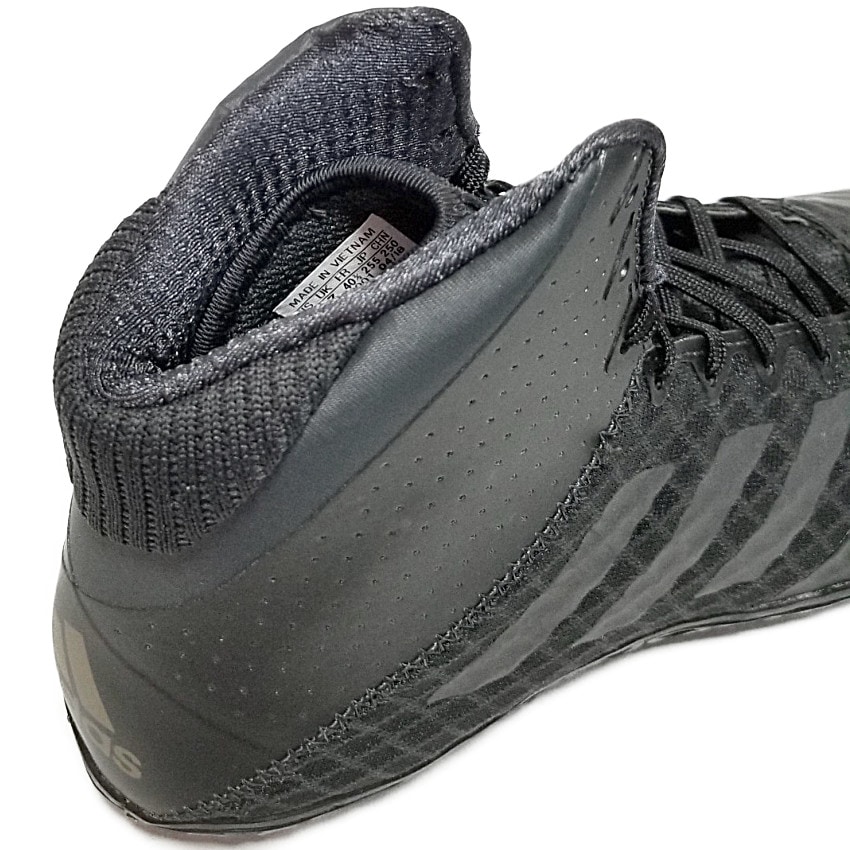 アディダス･マットウィザード４ (ADIDAS MAT WIZARD 4)　[ブラック]-レスリングショップ　イーレッスル