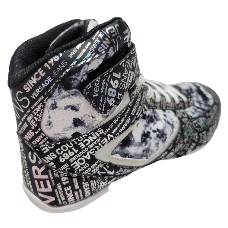 PODARCEKWRESTLING SHOES  [BLACK/WHITE]