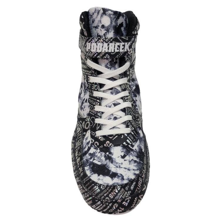 PODARCEKWRESTLING SHOES  [BLACK/WHITE]
