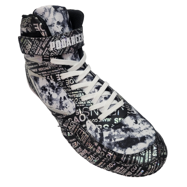 PODARCEKWRESTLING SHOES  [BLACK/WHITE]
