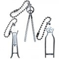 SISSY BAR KEY CHAIN SILVER