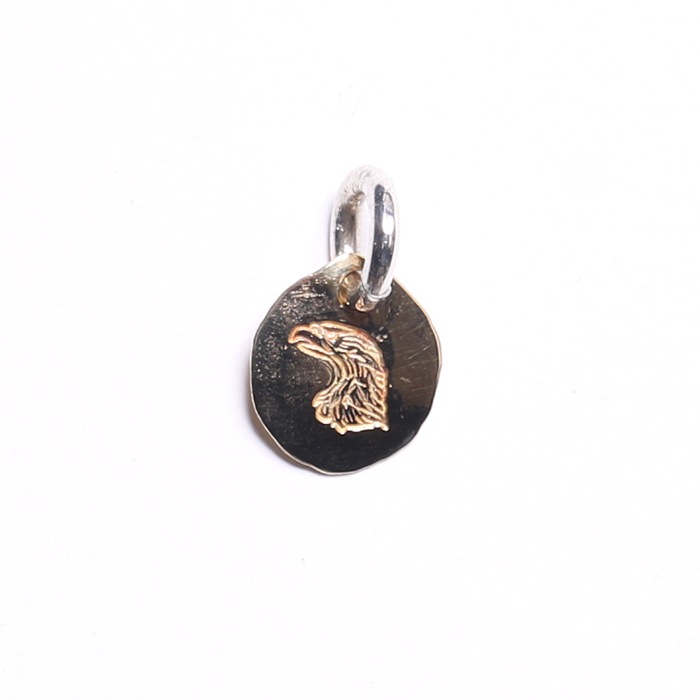 EFNL-0020 18K EAGLE FACE MEDAL XS | LARRY SMITH | WESTERN RIVER