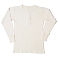 Lot 5904 FLAT SEAM HENLEY NECK THERMAL SHIRTS