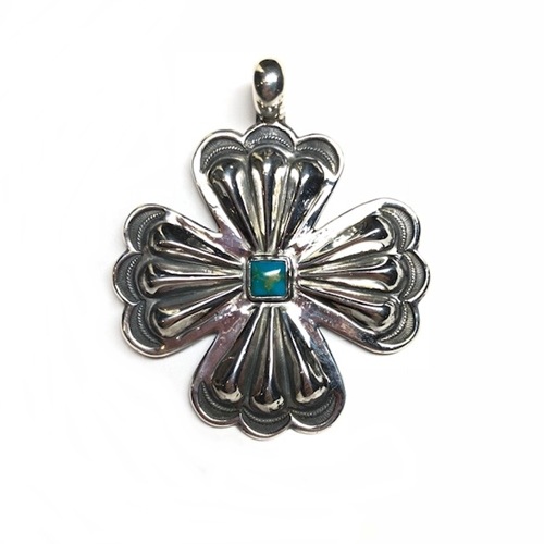 K*K様 ラリースミス LARRY SMITH クローバーリーフ トップのみ CLOVER LEAF TURQUOISE NL-0073 | LARRY SMITH,TOP | WESTERN RIVER
