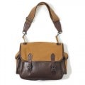Lot5219 LEATHER��CANVAS FIELD BAG