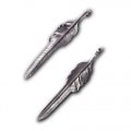 NARROW FEATHER CASTSILVER