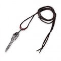 NARROW FEATHER HAND MADE SILVER