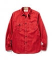 Lot No. SC28340 / FICTION ROMANCE 8.5oz. RED WABASH STRIPE WORK SHIRT