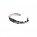 BR-0164 FLAT TRIANGLE BANGLE 2 SHELL