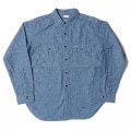 Lot 3036 CHAMBRAY SHIRTS WITH ELBOW PATCH