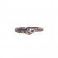 20R-UB001S : RING /UROBOROS SKULL RING ( LARGE )