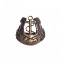 R-MHS005SB : Horseshoe & ANCHOR & SWALLOW RING