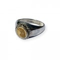 EFRG-0036 EAGLE HEAD STAMPED RING