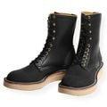 ROUGH-OUT LACE UP BOOTS