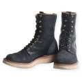 ROUGH-OUT LACE UP BOOTS
