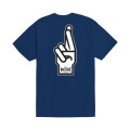 LOSER MACHINE COMPANY : GOOD LUCK FINGERS STOCK T-SHIRT