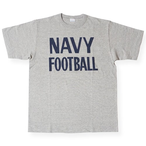Lot 4096 88/12杢クルーネックT NAVY FOOTBALL | WAREHOUSE,S/S TEE
