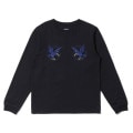 Lot No. TT69299 / LONG SLEEVE SUKA T-SHIRT EMBROIDERED ��EAGLE, TIGER & DRAGON��