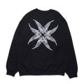 EIGHT LEGGED CROSS PINSTRIPE SWEAT