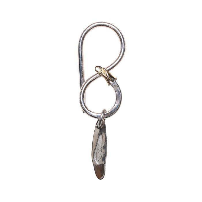 EFOT-0009 EAGLE HEAD KEY RING(18K GOLD ACCENT) | Brand | WESTERN